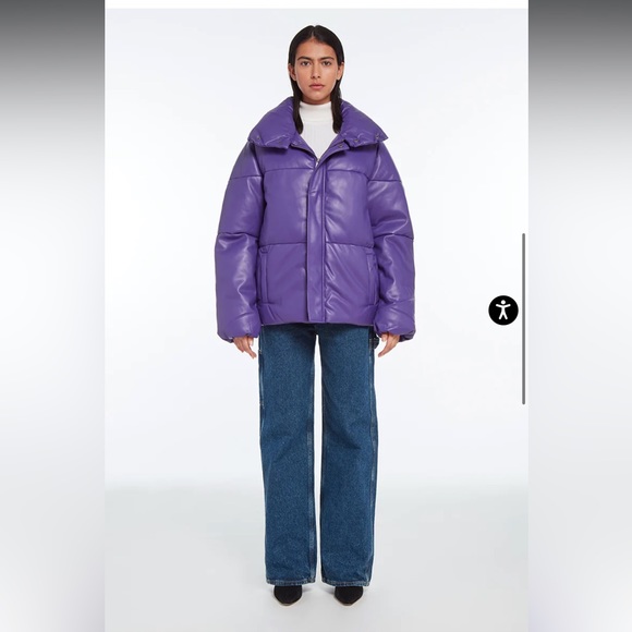 NWT Apparis vegan leather Jemma Mens leather jacket